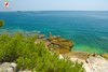 Rovinj plaža Scaraba predivne boje