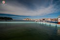 View of Rovinj from the swimming pool Delfin