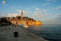 Blick auf Zentrum der Stadt Rovinj